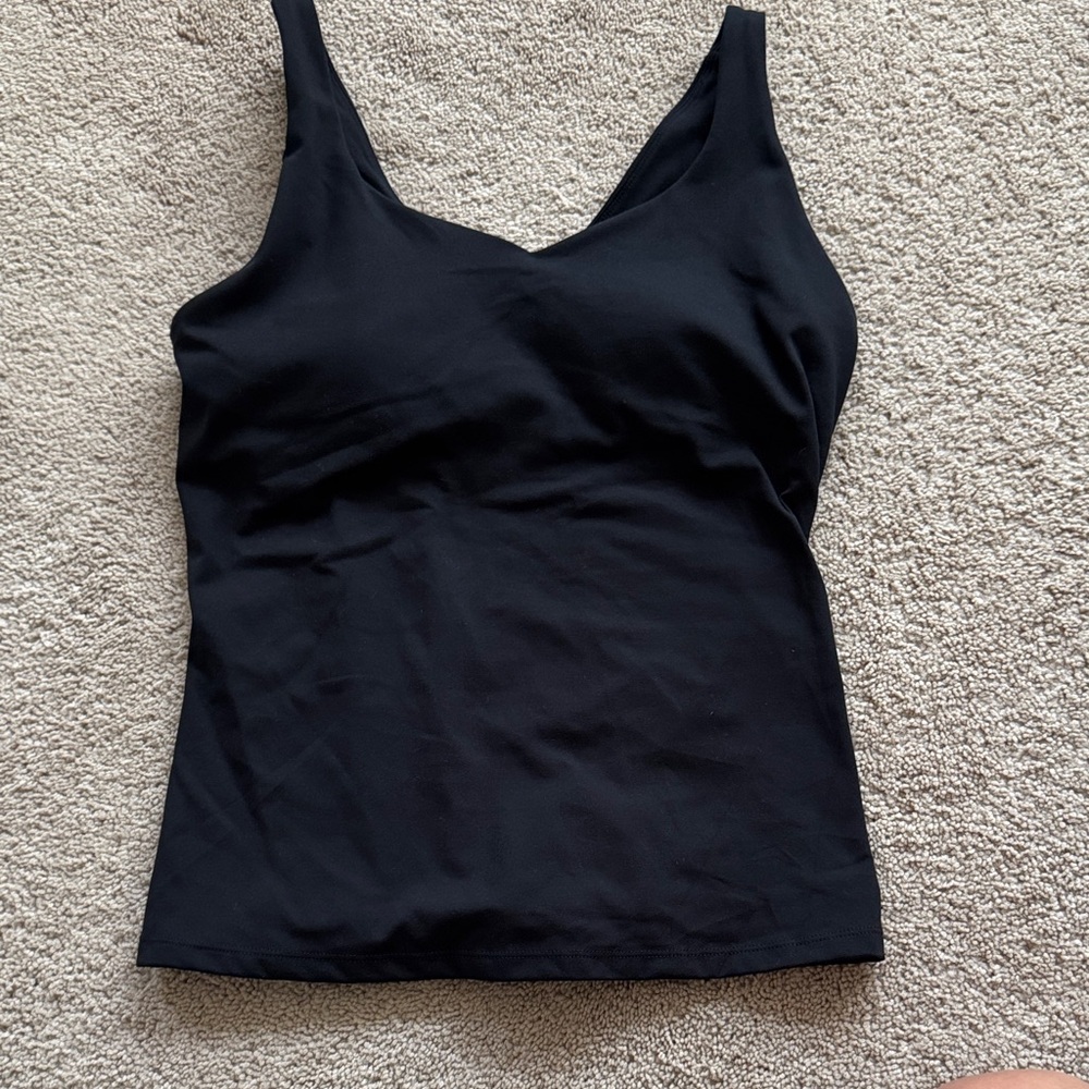Senita Athletics Black Shakti Tank Top size Large